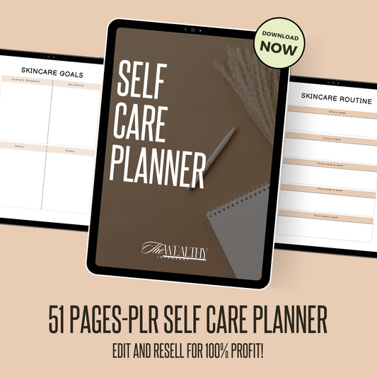 Self Care Planner