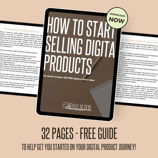 FREE How To Start Selling Digital Products Guide