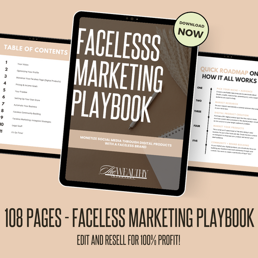 Faceless Digital Marketing Playbook