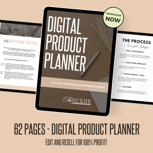 Digital Product Planner